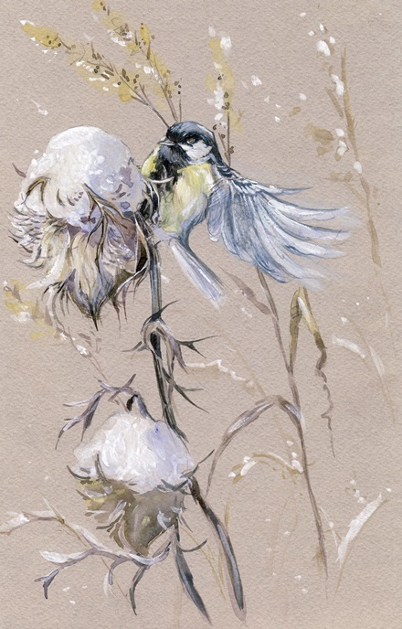 "Морозный чертополох"