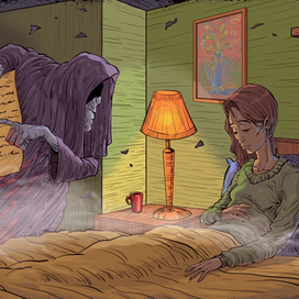 Девушка и ее гостья