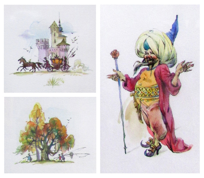 Юрий Володин "Когда мы были маленькими" Концовки, заставки.