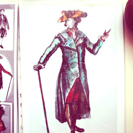 Мужской исторический костюм 18 века.