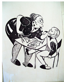 Иллюстрации к "Похороните меня за плинтусом" П. Санаева