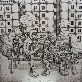 Федя Самурай и Постсоветский Бэтмен