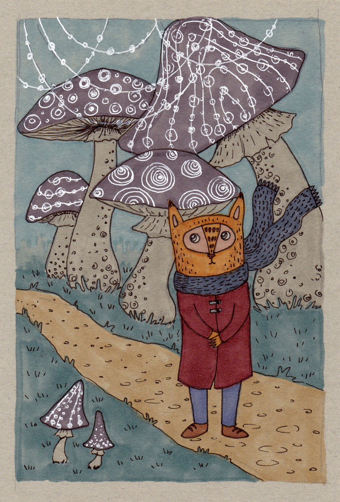 Грибной лес