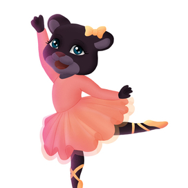 Пантера-балерина