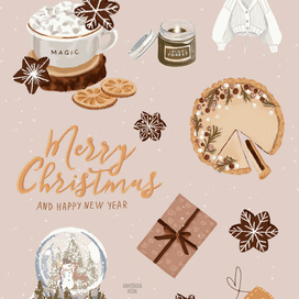 Christmas stickers