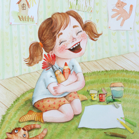 Юная художница