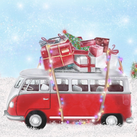 Постер к новому году 