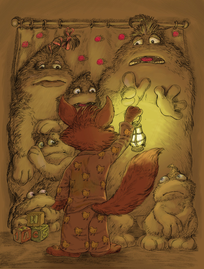 монстры за зановеской