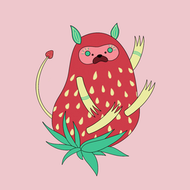 Клубничный монстр