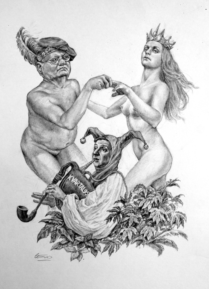  Новый европейский волынщик с ремейком старой мелодии на Великом Балу Сатаны