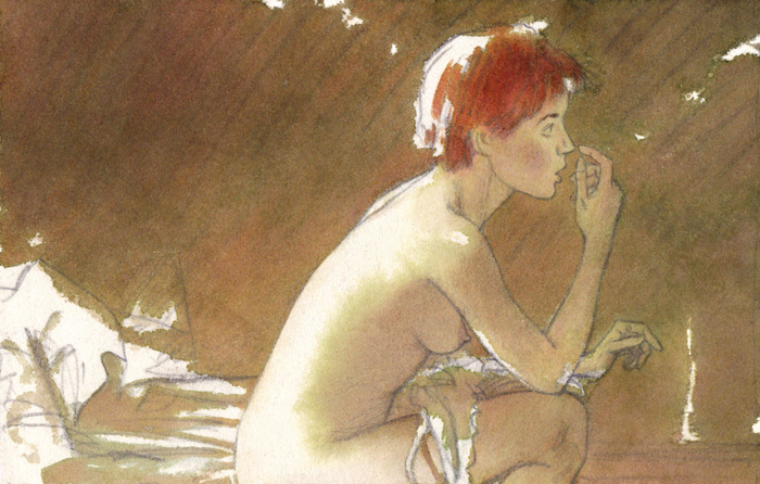 (-Корнет, вы женщина?))