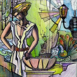 Эскиз пано. 2.