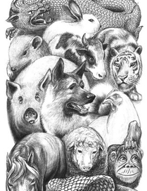 политическая карикатура "Серп и молот"