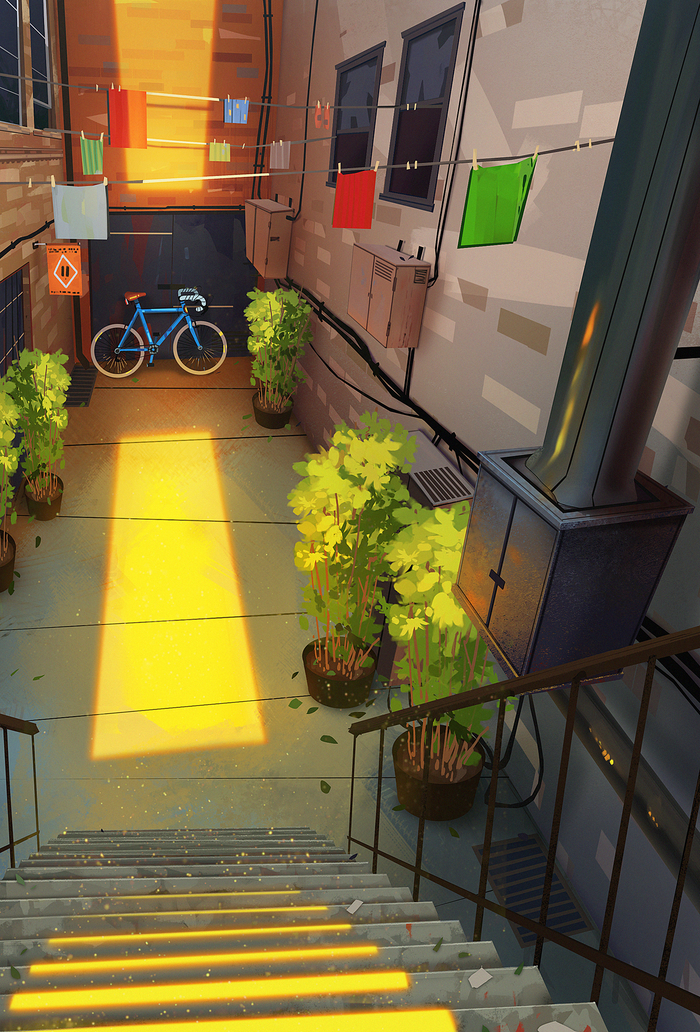 Иллюстрация в свободное время v6