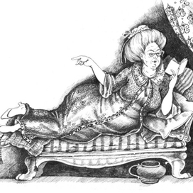 ...потяни, деточка, за веревочку...(Красная шапочка)