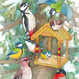 Птичья елка