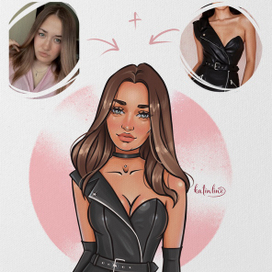 Портрет-стикер