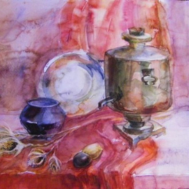 Ещё один натюрморт с самоваром