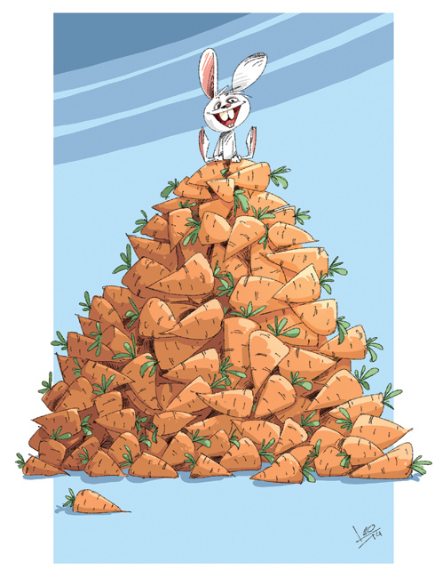 На вершине...