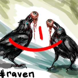inktober raven