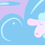 Овца на ночном небе