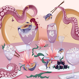 Иллюстрация для Китайского ресторана