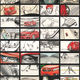 storyboard for Chevrolet Cruze