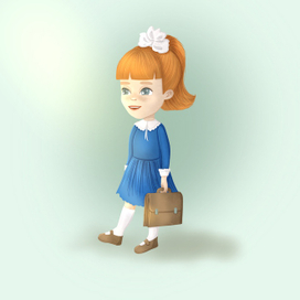 Первоклассница