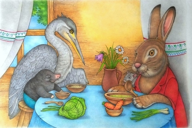 В гостях у зайца