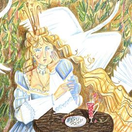 "дикие лебеди". обложка