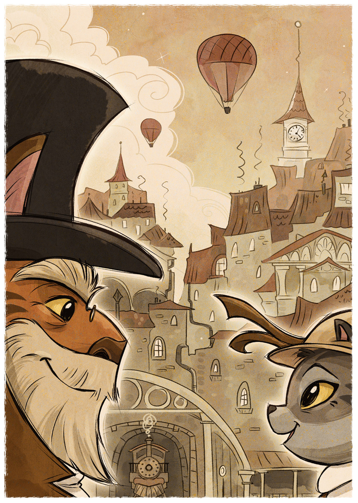 Софи с дедушкой