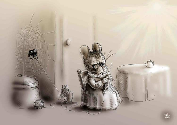 Набросок- Шалунишка...