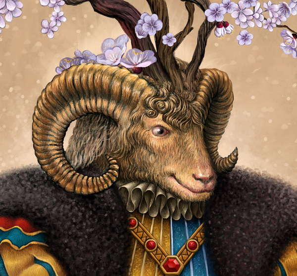 Фрагмент работы "Овен"