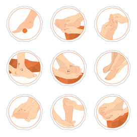 Массажные точки