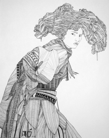 левая часть триптиха "Эпоха Декаданса"