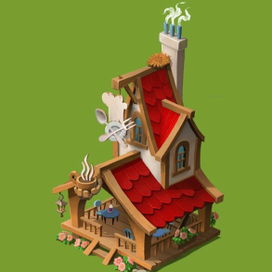 Казуальный домик(Кафе)