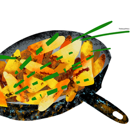 бабушкина картошка