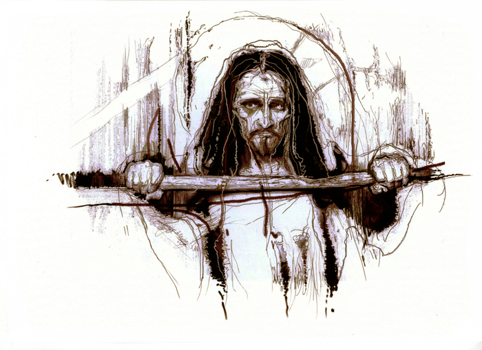 Illustration. "The Master and Margarita"