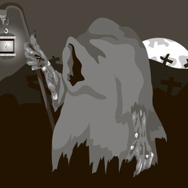 Кладбищенский призрак