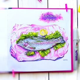 Карельская форель.