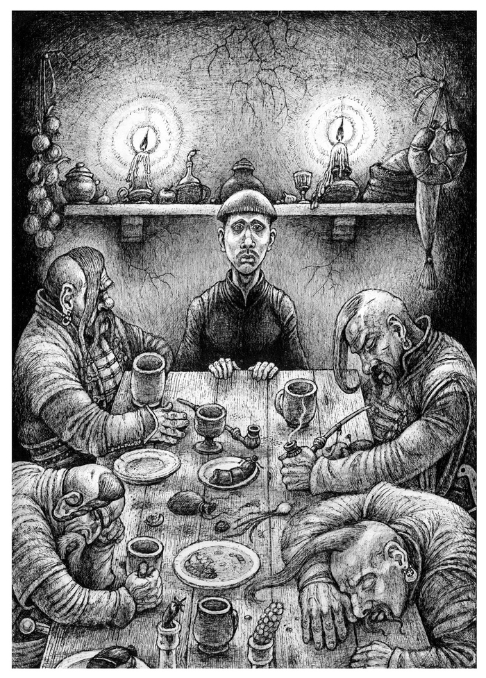 Н.В. Гоголь, Вий. (с казаками)