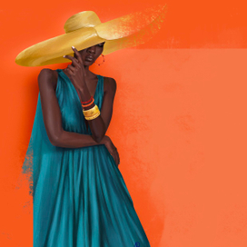 Африканская девушка