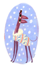 Снег хлопьями