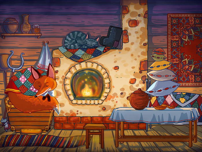 Сказка про Лисичку