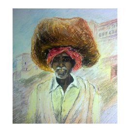 Индус с финиками