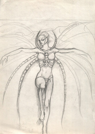 зарисовка персонажа