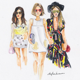 Fashion Илюстрация