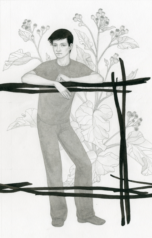 Цветущий репейник. И.Дегтярева