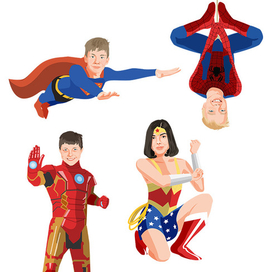 Дети супер-герои