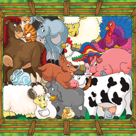 деревянные пазлы